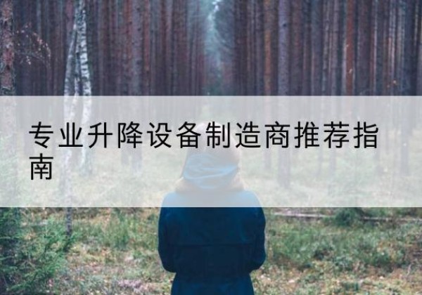 新乐电动剪叉升降平台厂家-专业升降设备制造商推荐指南